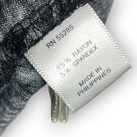 Express Y2K Babydoll Tank Top Marble Black & White Women's Size Small - Picture 10 of 11